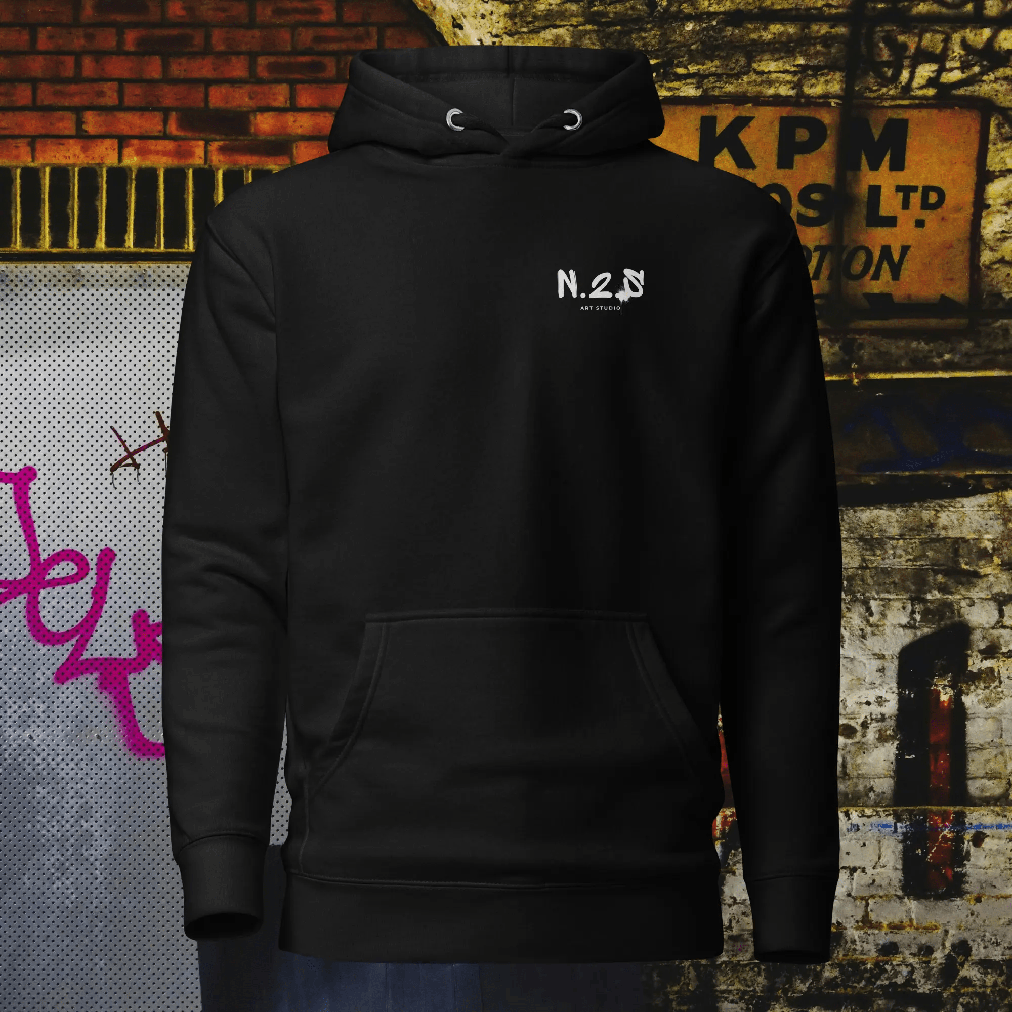 Hoodie Skull N.2.S art studio