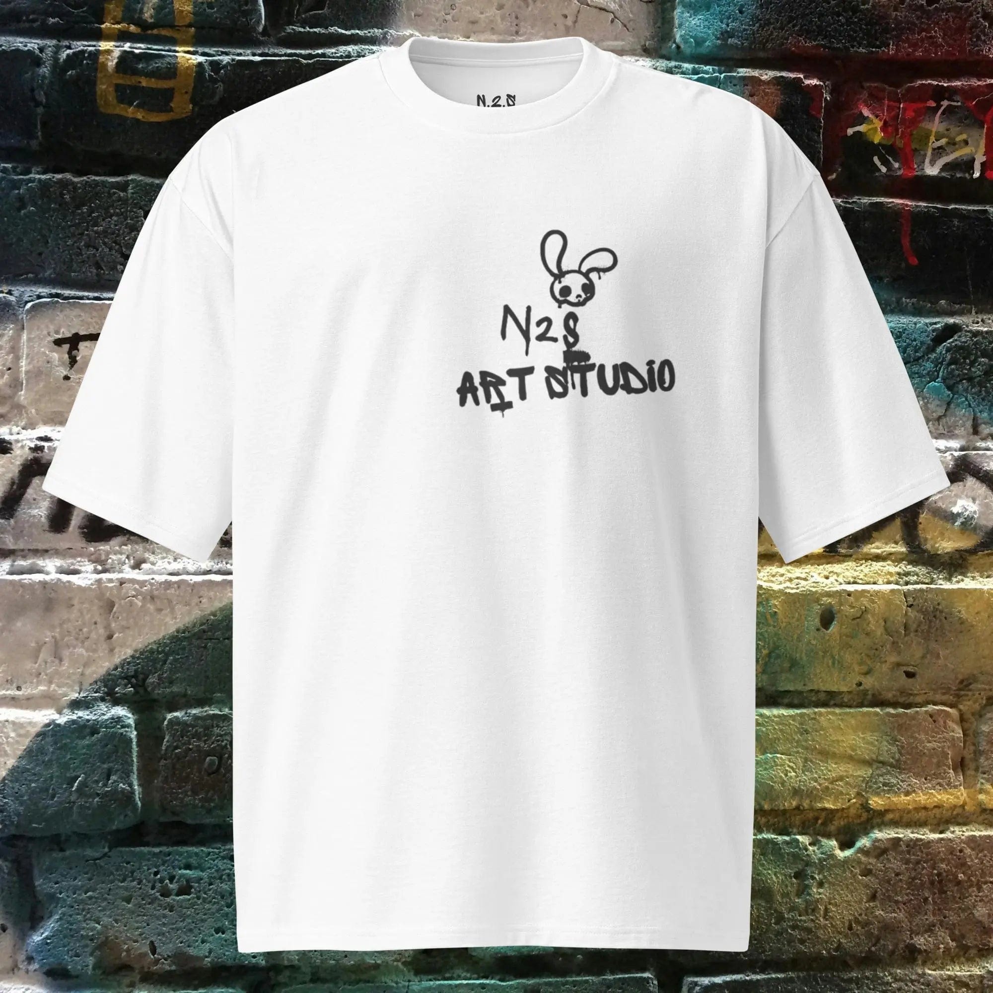N.2.S art studio Blanc T-shirt oversize N2S #1