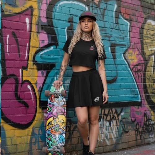 N.2.S art studio Crop top Love