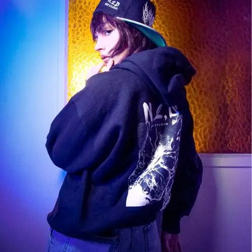 N.2.S art studio Hoodie Liquid