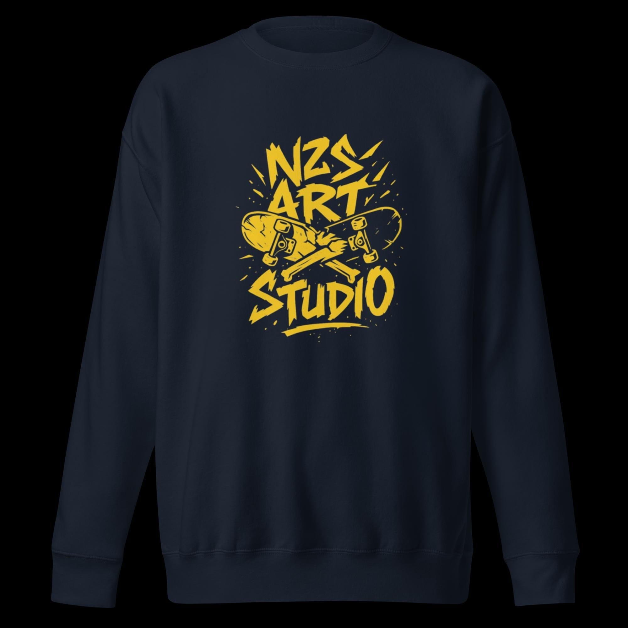 N.2.S art studio Navy Blazer / S Sweatshirt First Impact