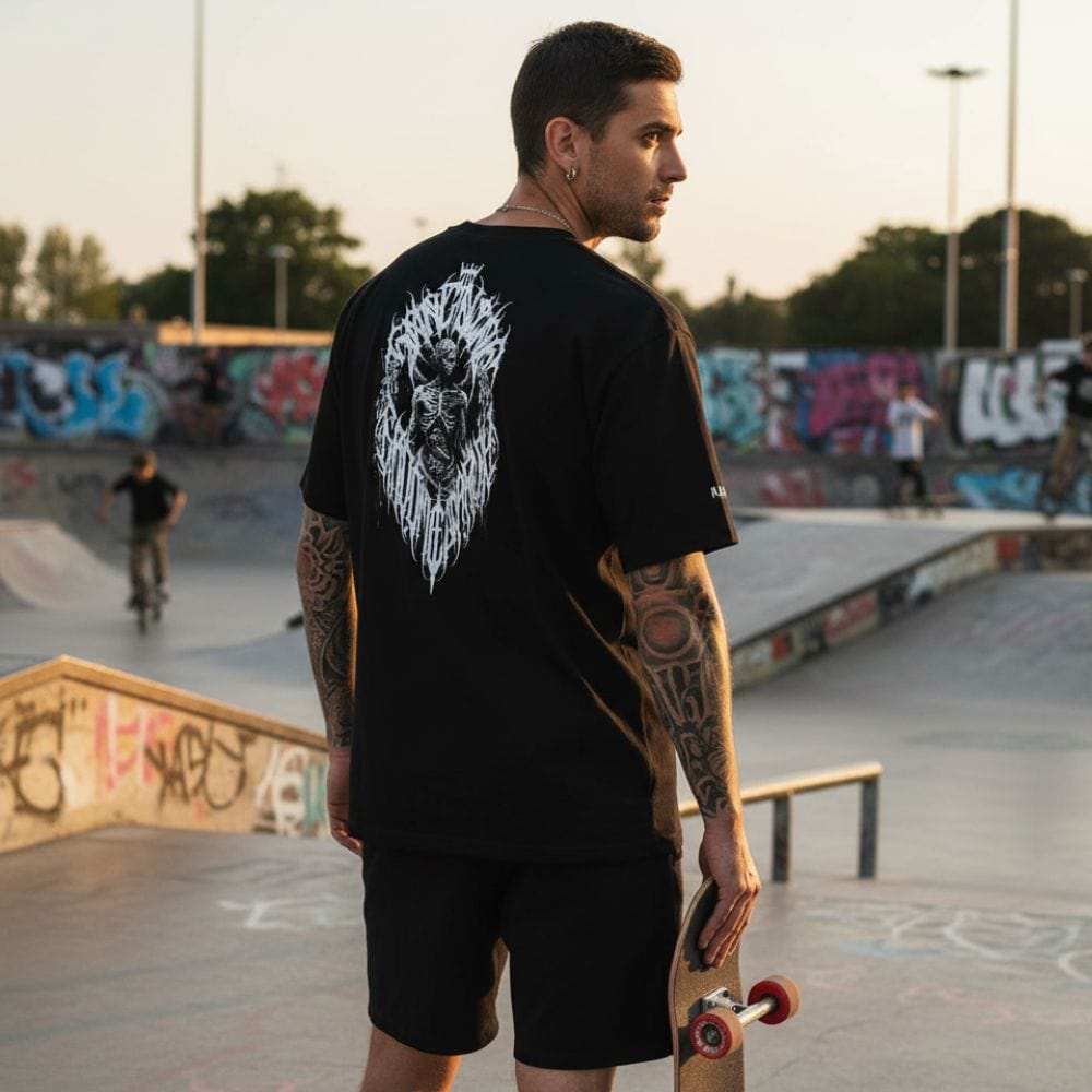 N.2.S art studio T-shirt oversize Angel
