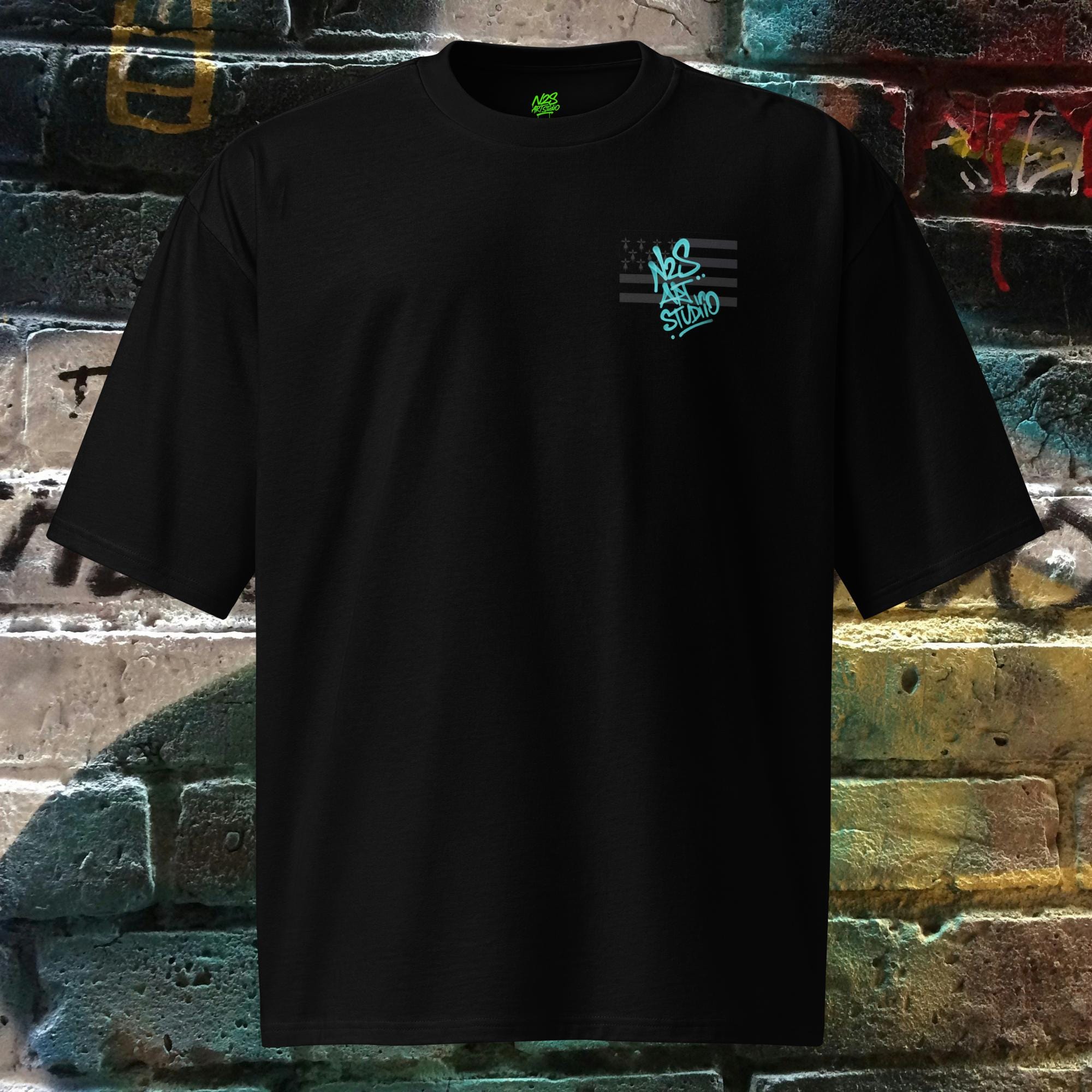 N.2.S art studio T-shirt oversize Salted Soul