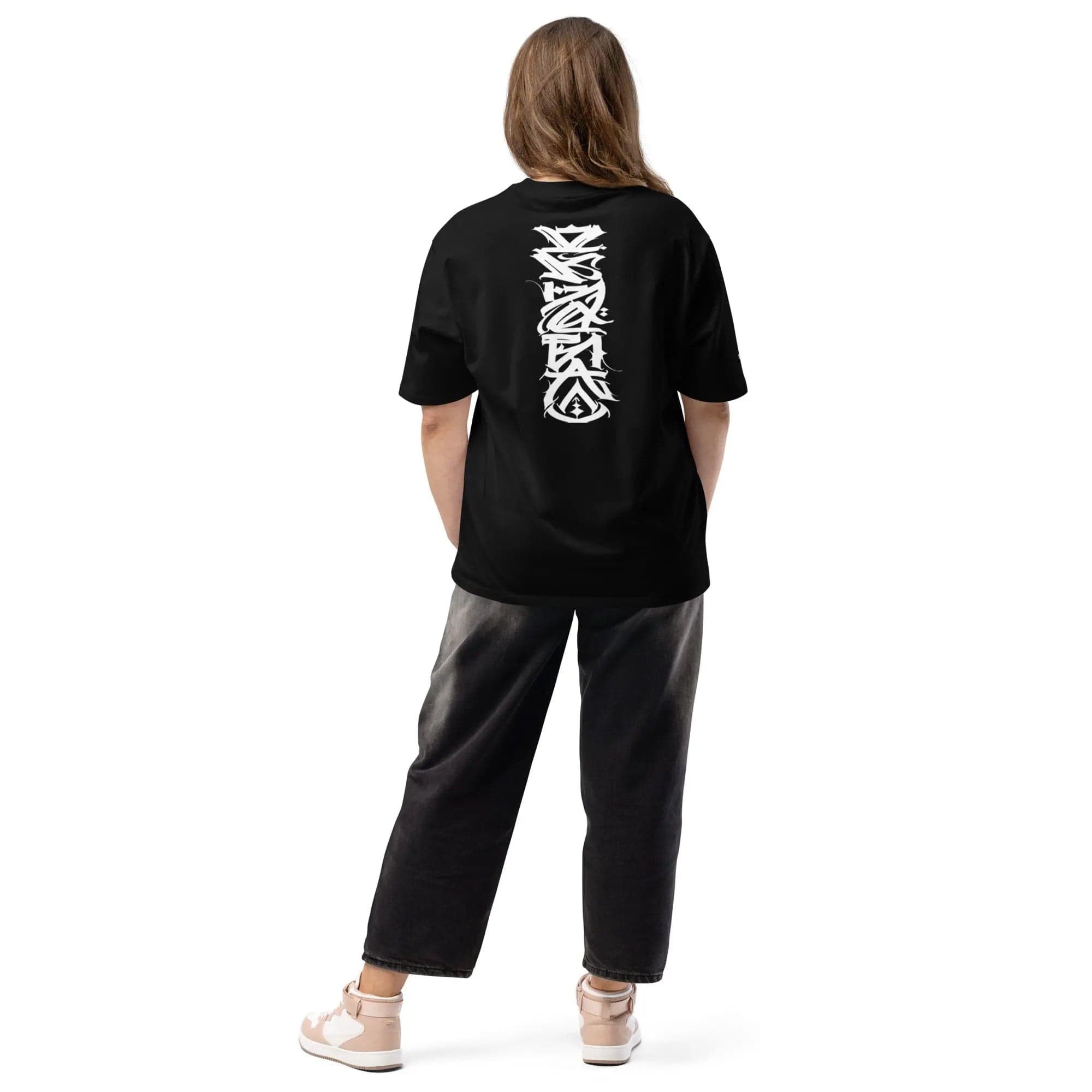 N.2.S art studio T-shirt oversized Glitsh