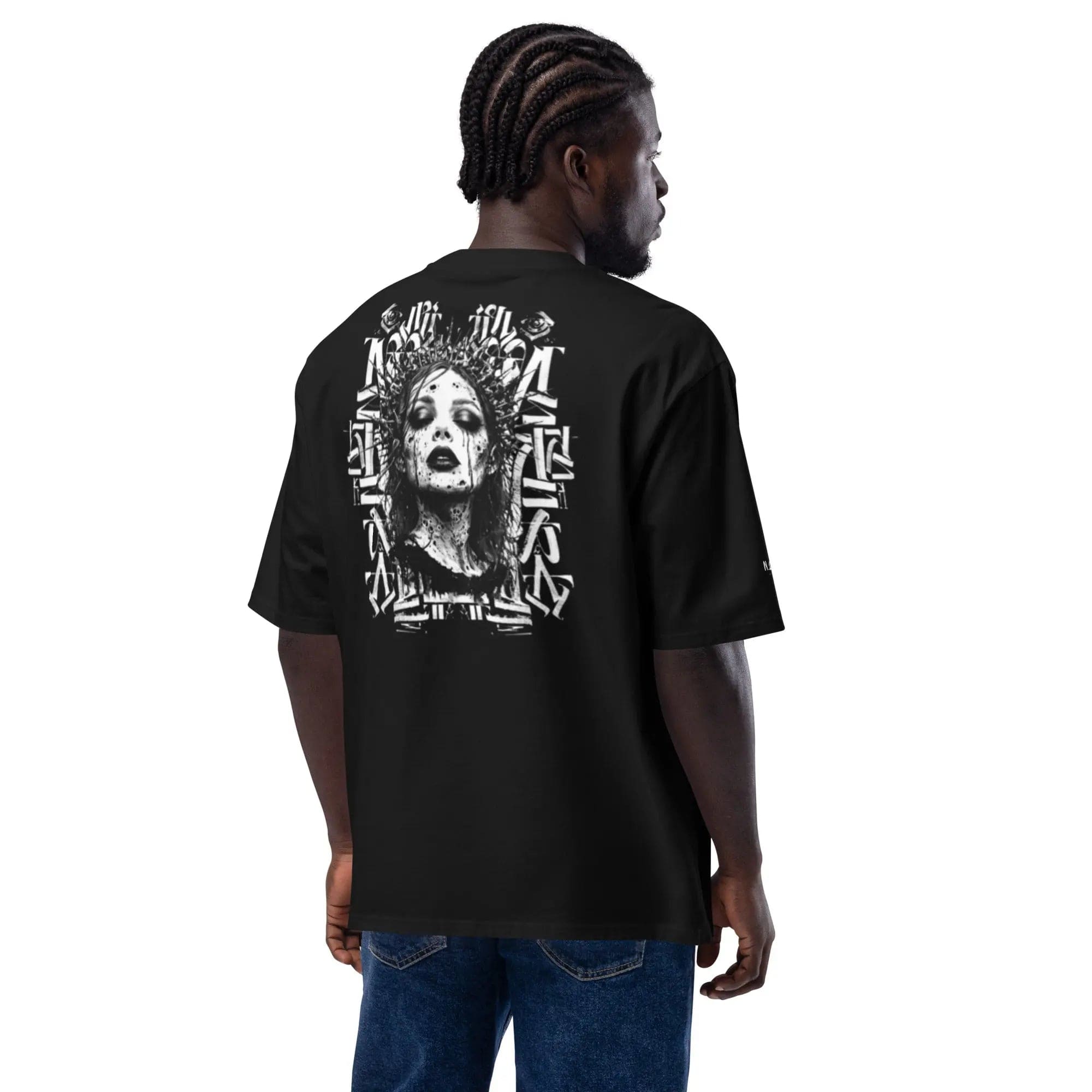 N.2.S art studio T-shirt oversized Queen