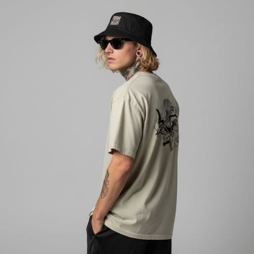 N.2.S art studio T-shirt oversize Ghost Surf