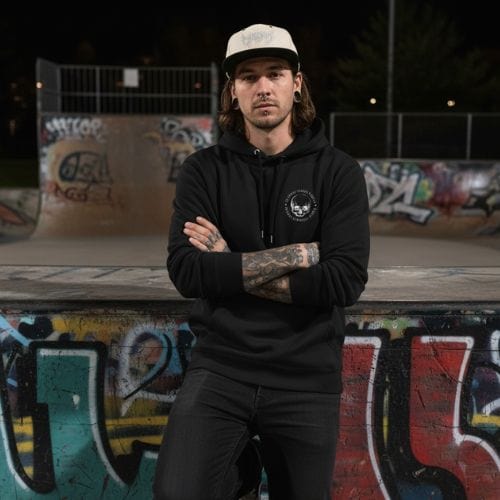N.2.S art studio Hoodie Muerte