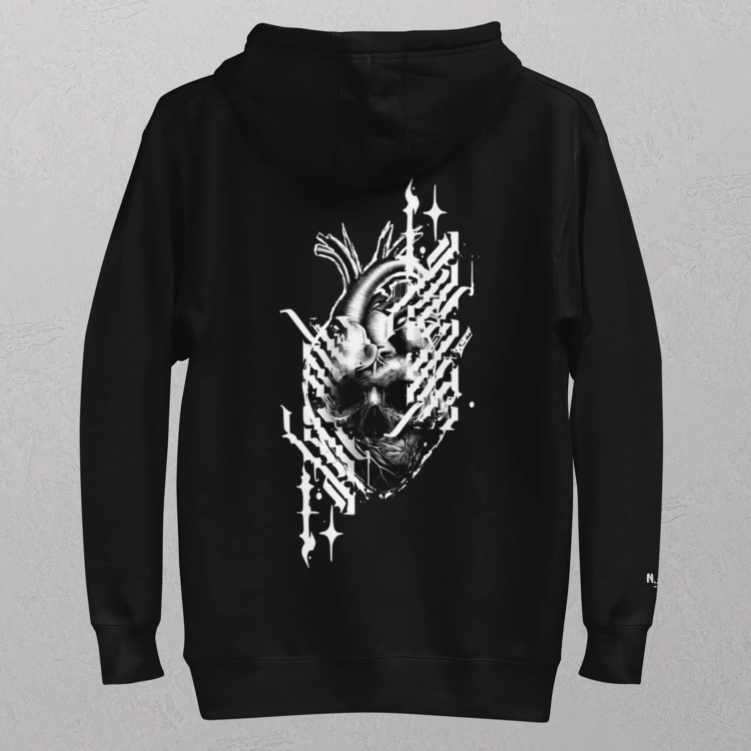 Hoodie  Hallo Heart N.2.S art studio