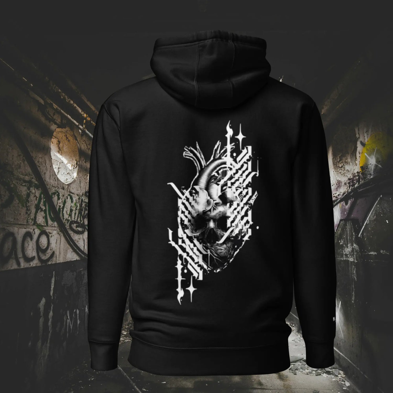 Hoodie  Hallo Heart N.2.S art studio