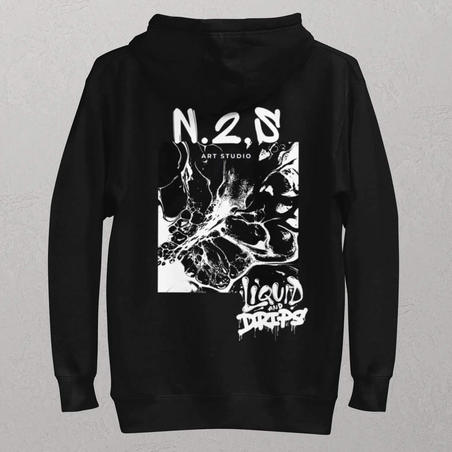 Hoodie Liquid N.2.S art studio