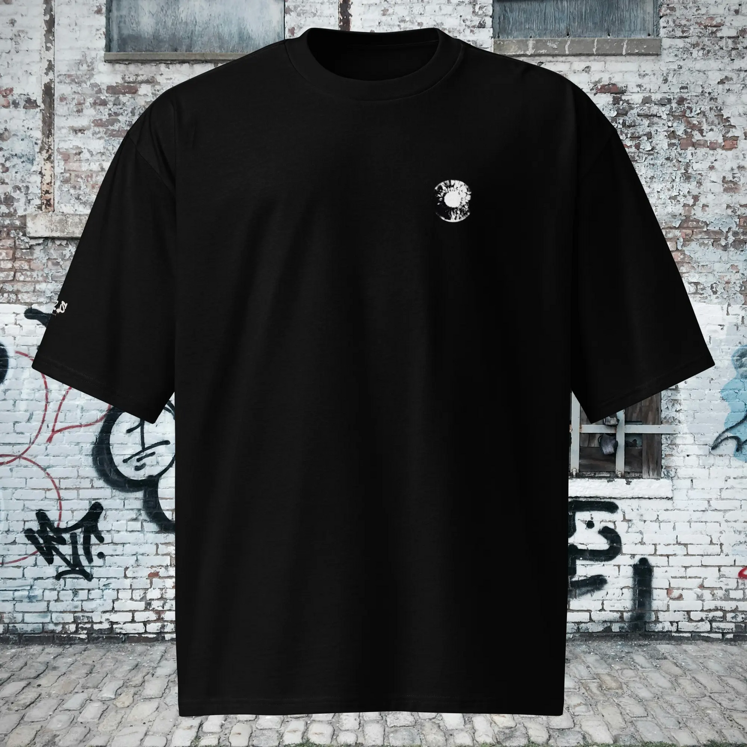 Oversized heavyweight t-shirt N.2.S art studio