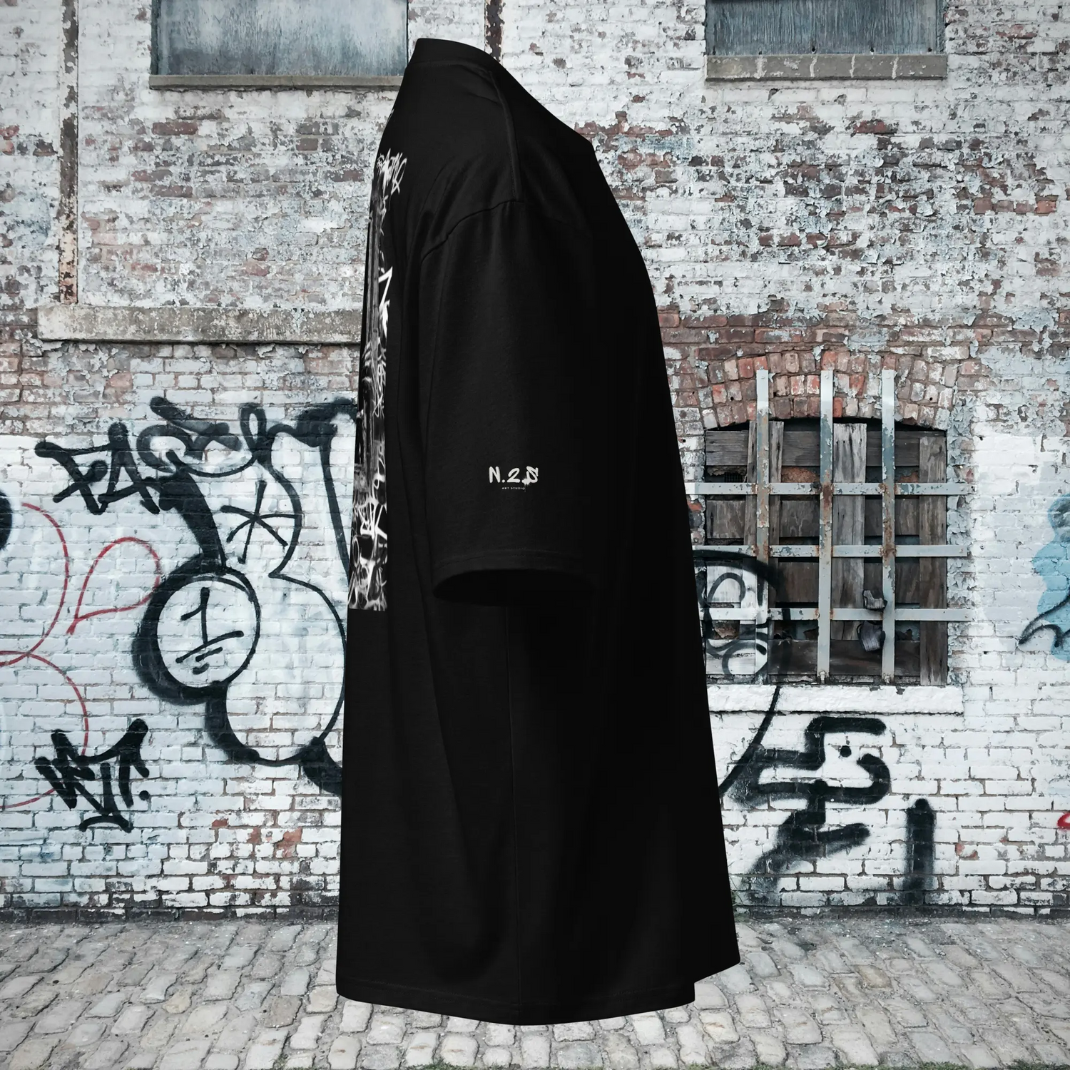 Oversized heavyweight t-shirt N.2.S art studio
