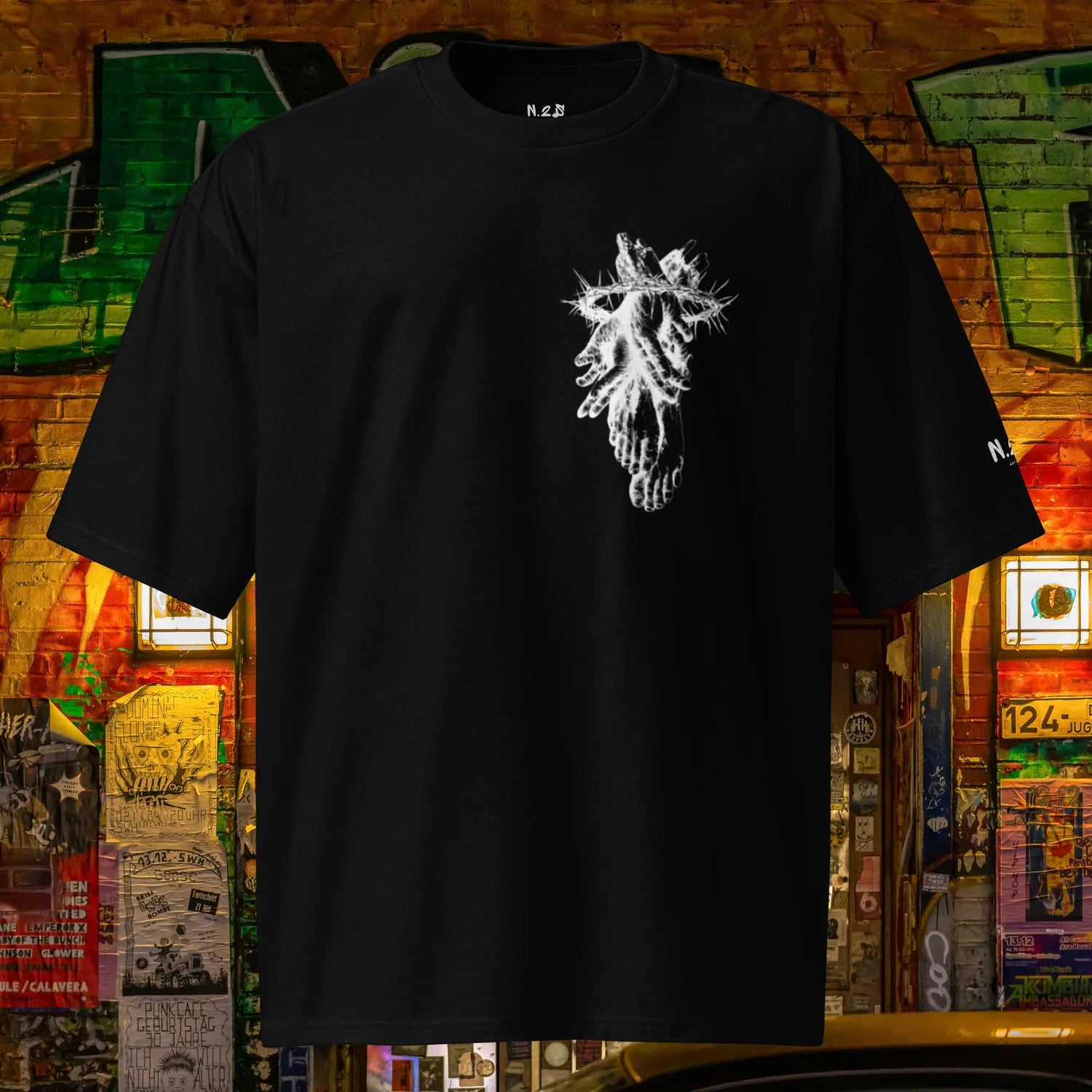 t-shirt oversize streetwear unisexe