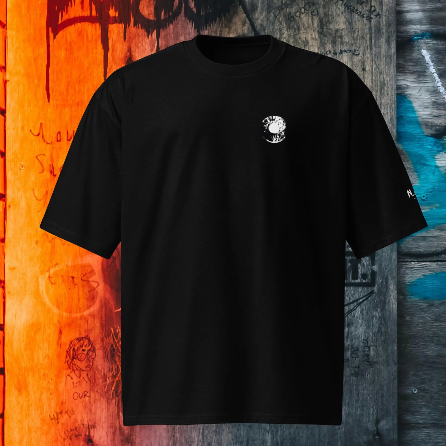 t-shirt oversize streetwear unisexe