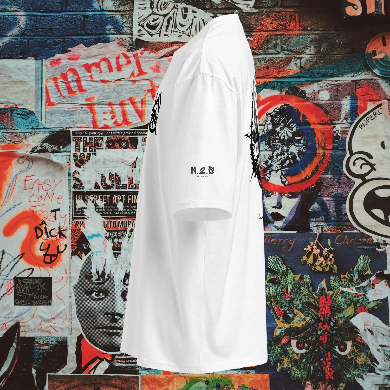 T-shirt oversized Priest N.2.S art studio