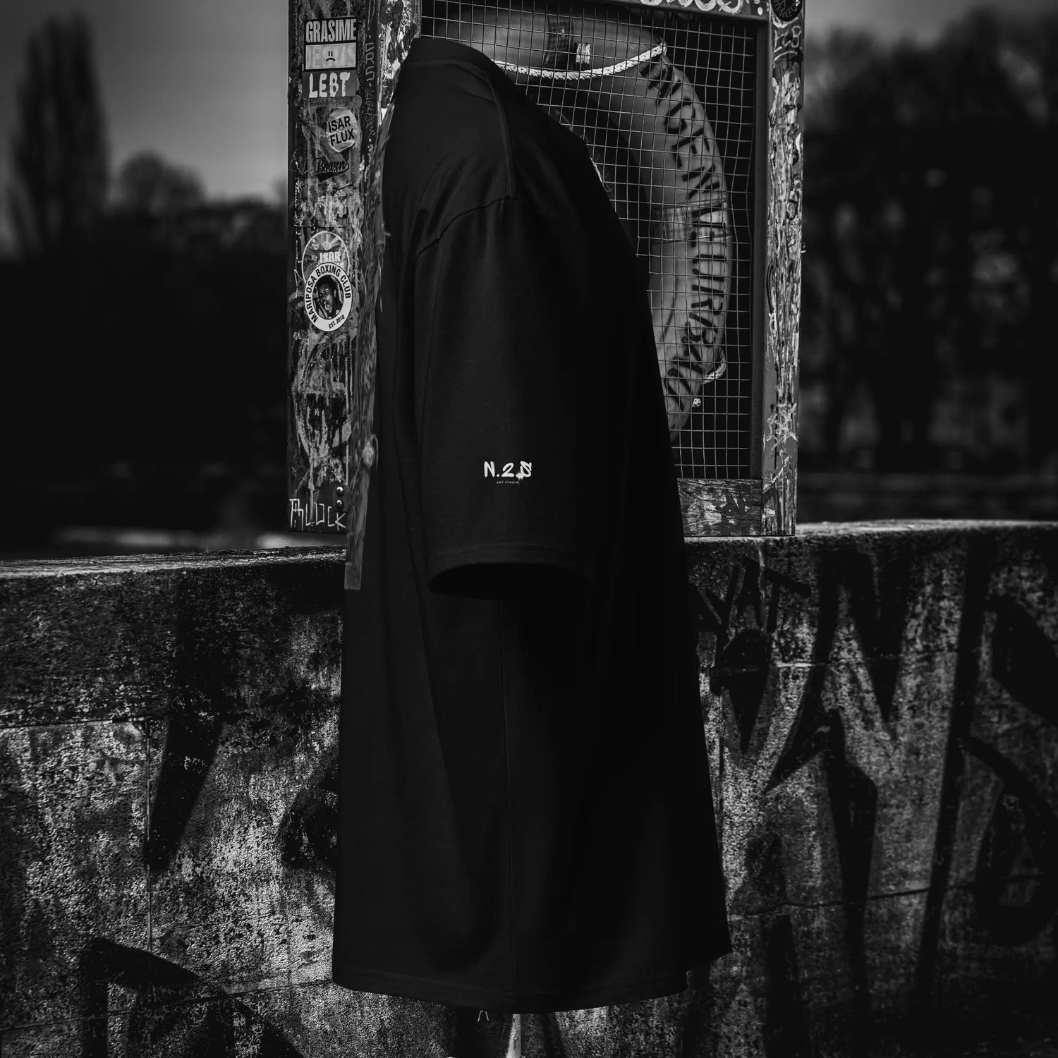 T-shirt oversized Zombie N.2.S art studio