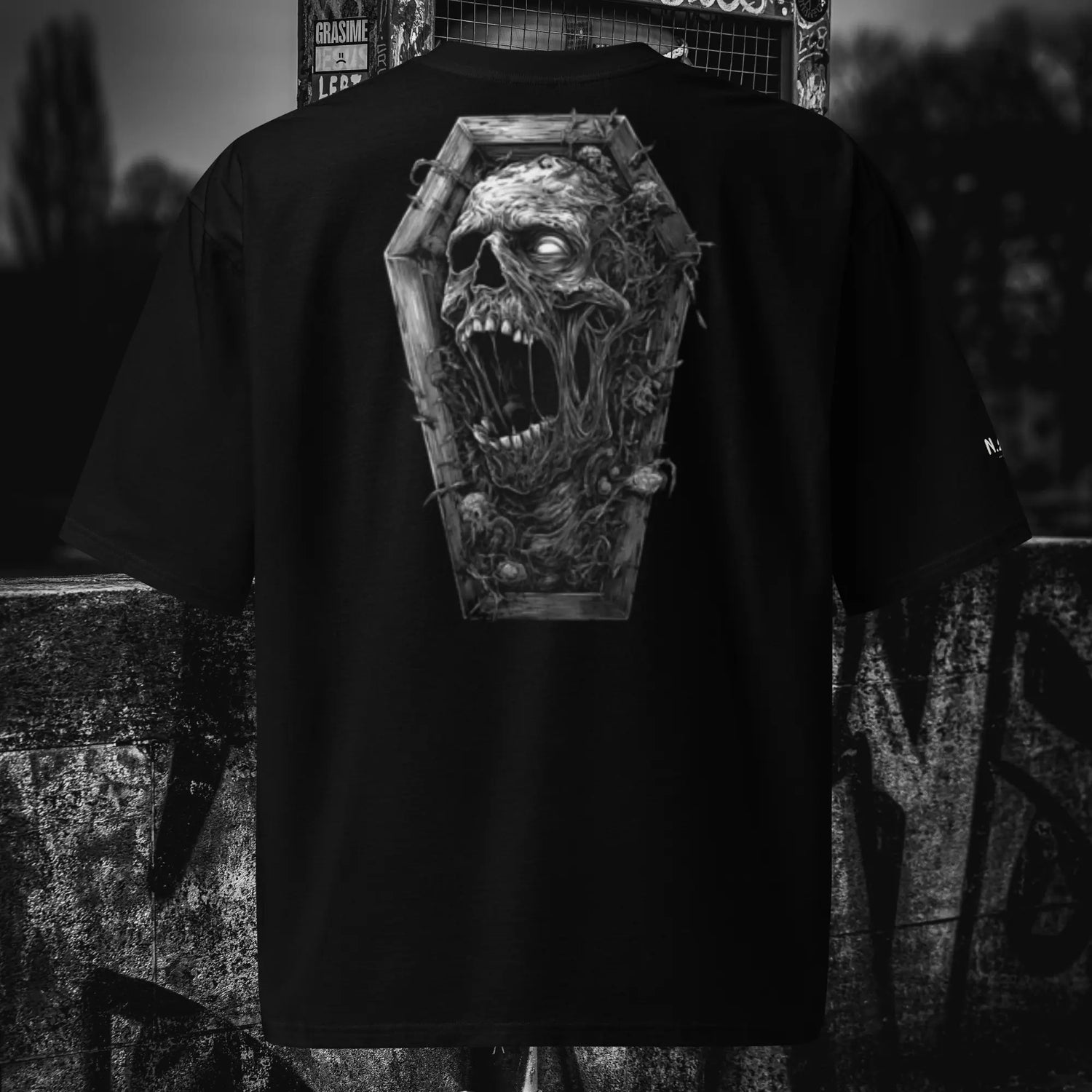 T-shirt oversized Zombie N.2.S art studio