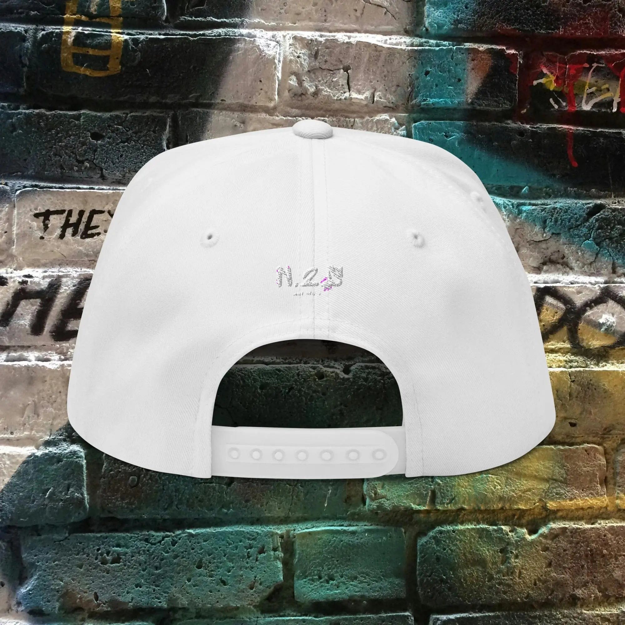 N.2.S art studio Blanc Casquette Snapback Streetwear – N.2.S Halo