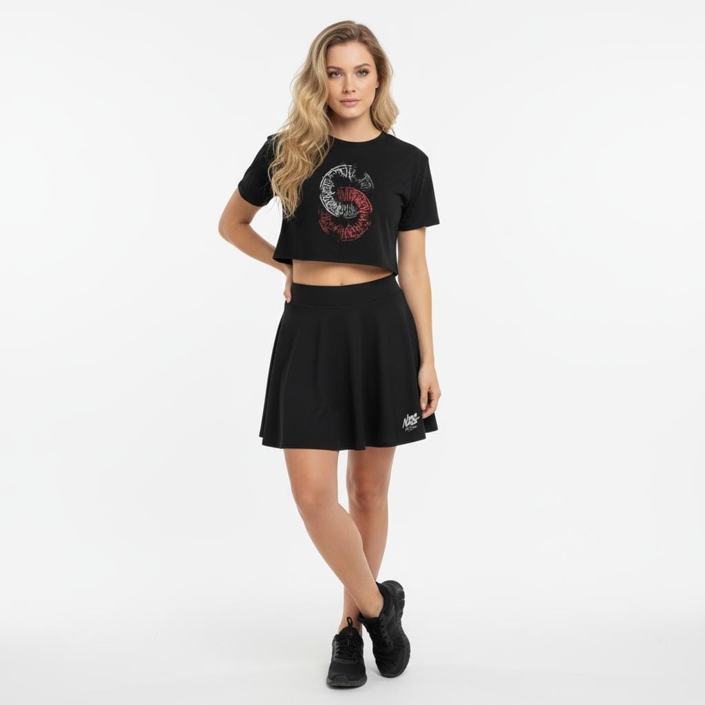 N.2.S art studio Crop top Circle