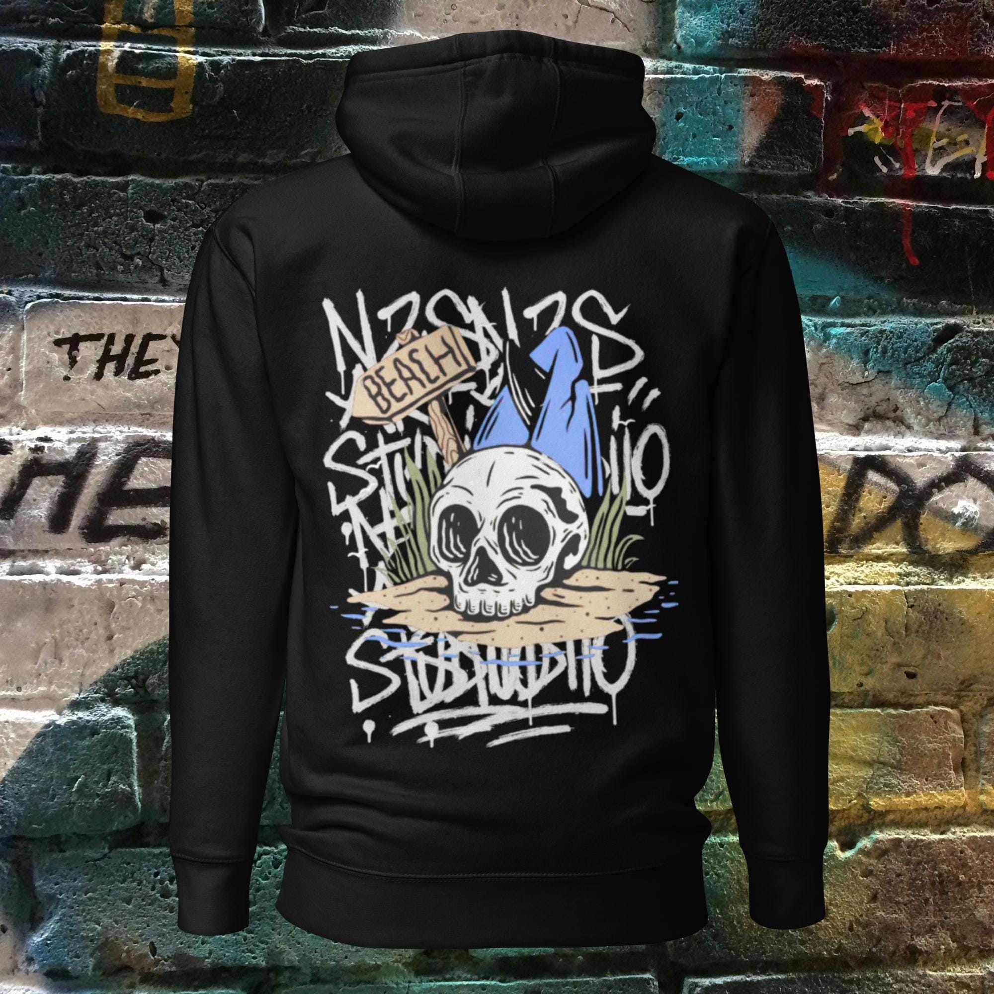 N.2.S art studio Hoodie Black Reef