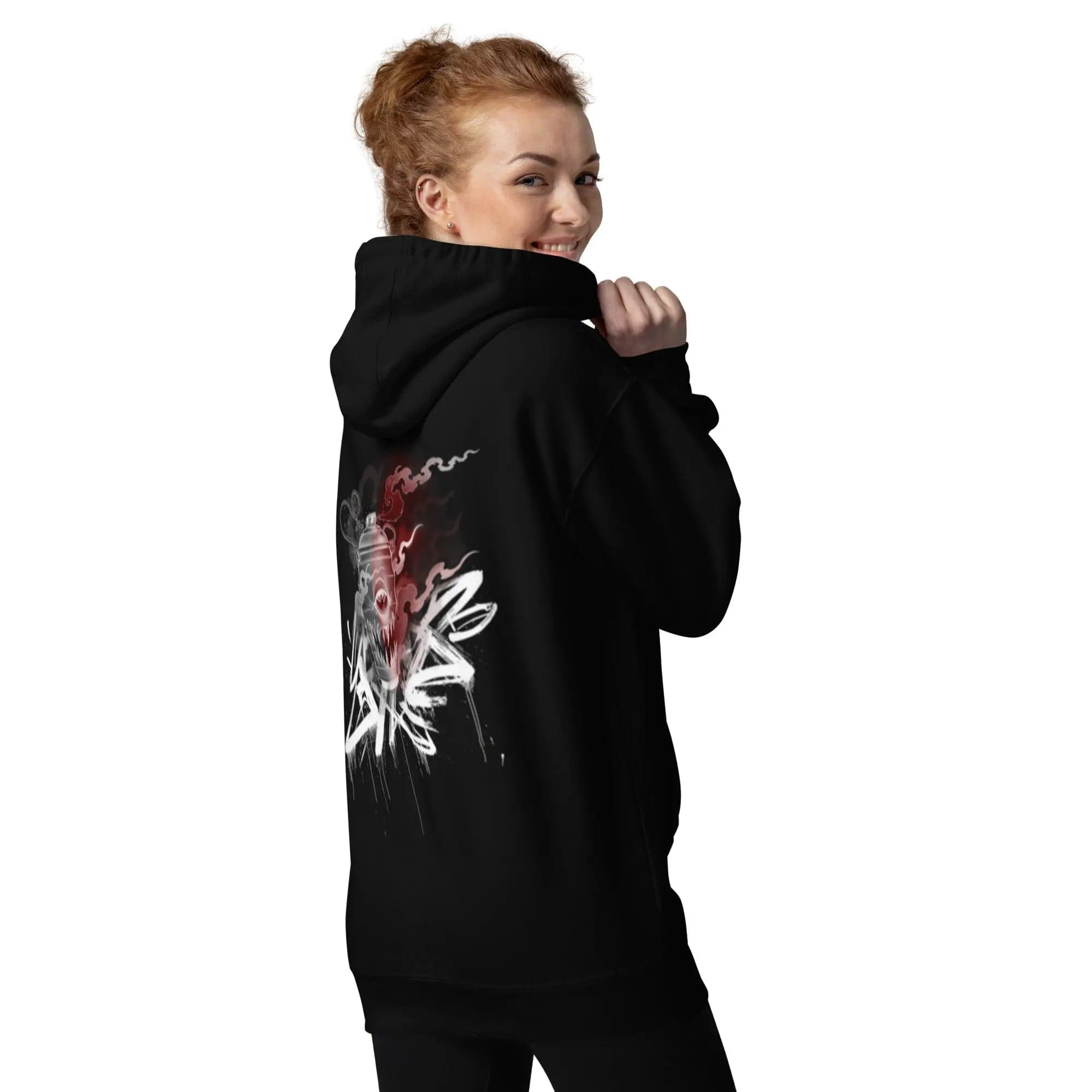 N.2.S art studio Hoodie Graff Red