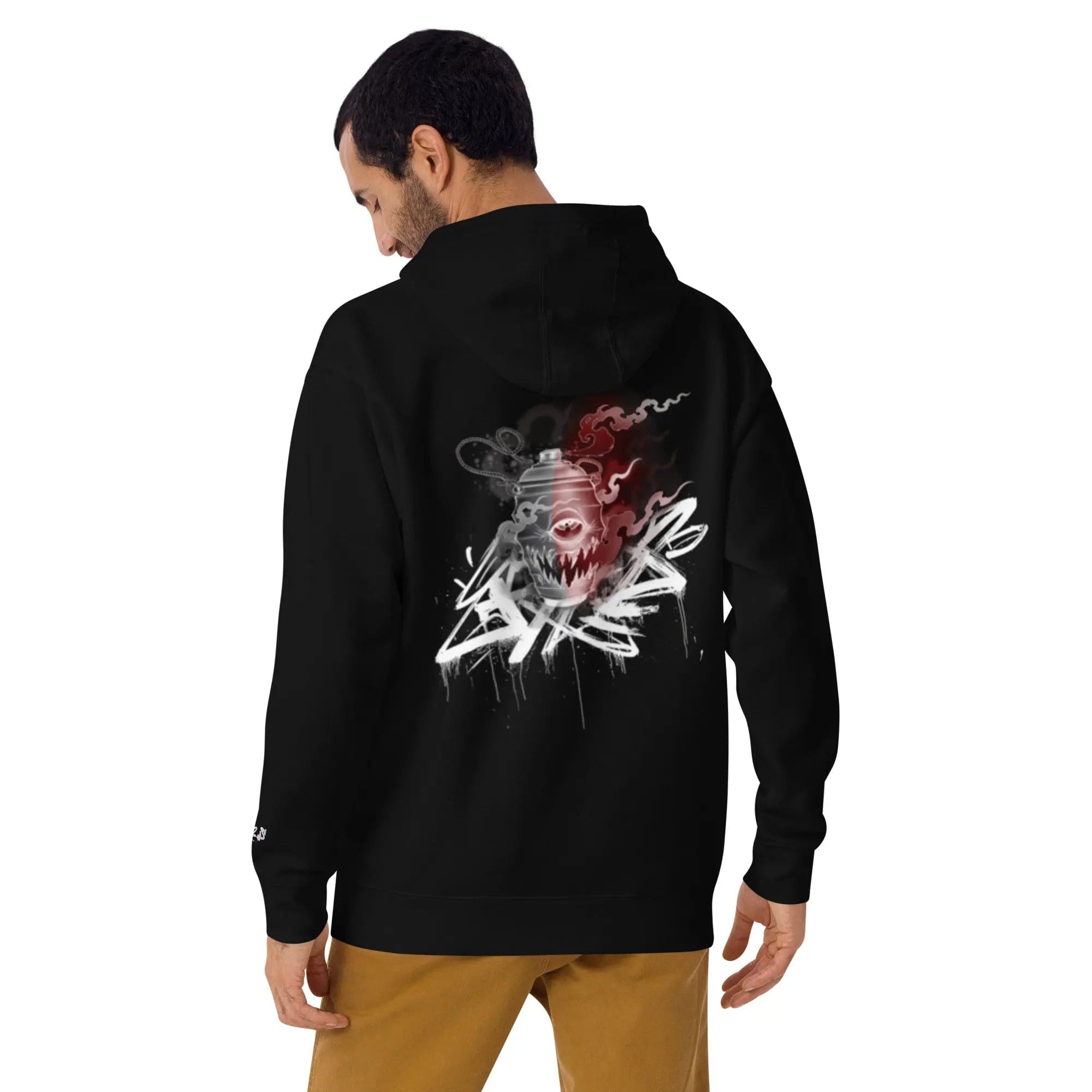 N.2.S art studio Hoodie Graff Red