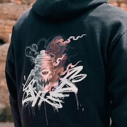 N.2.S art studio Hoodie Graff Red