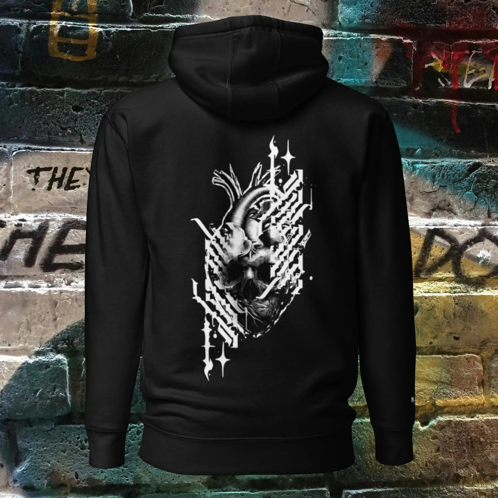 N.2.S art studio Hoodie  Hallo Heart