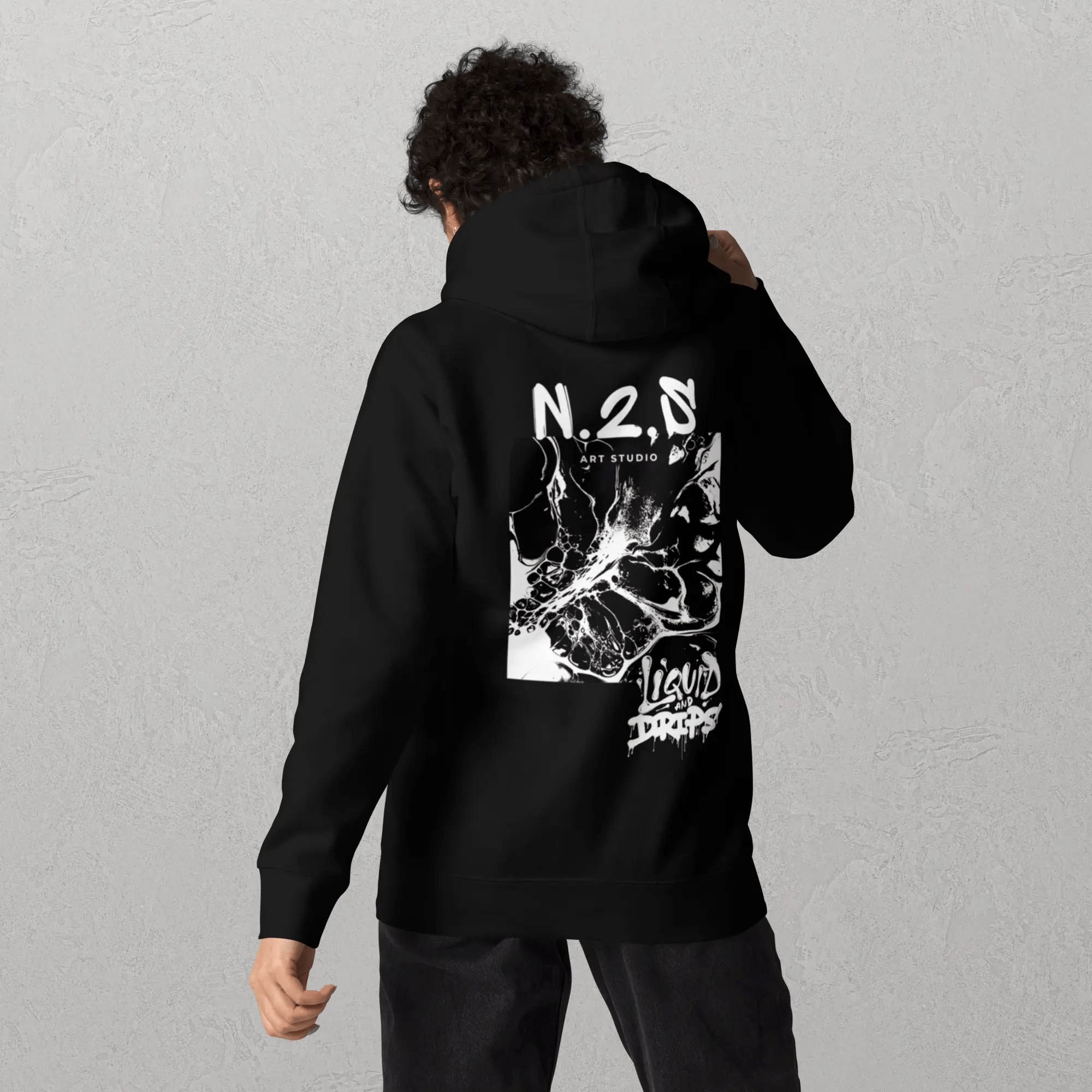 N.2.S art studio Hoodie Liquid