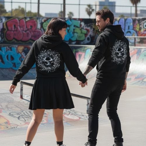 N.2.S art studio Hoodie  Skull