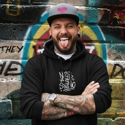N.2.S art studio Hoodie Urban Scratch