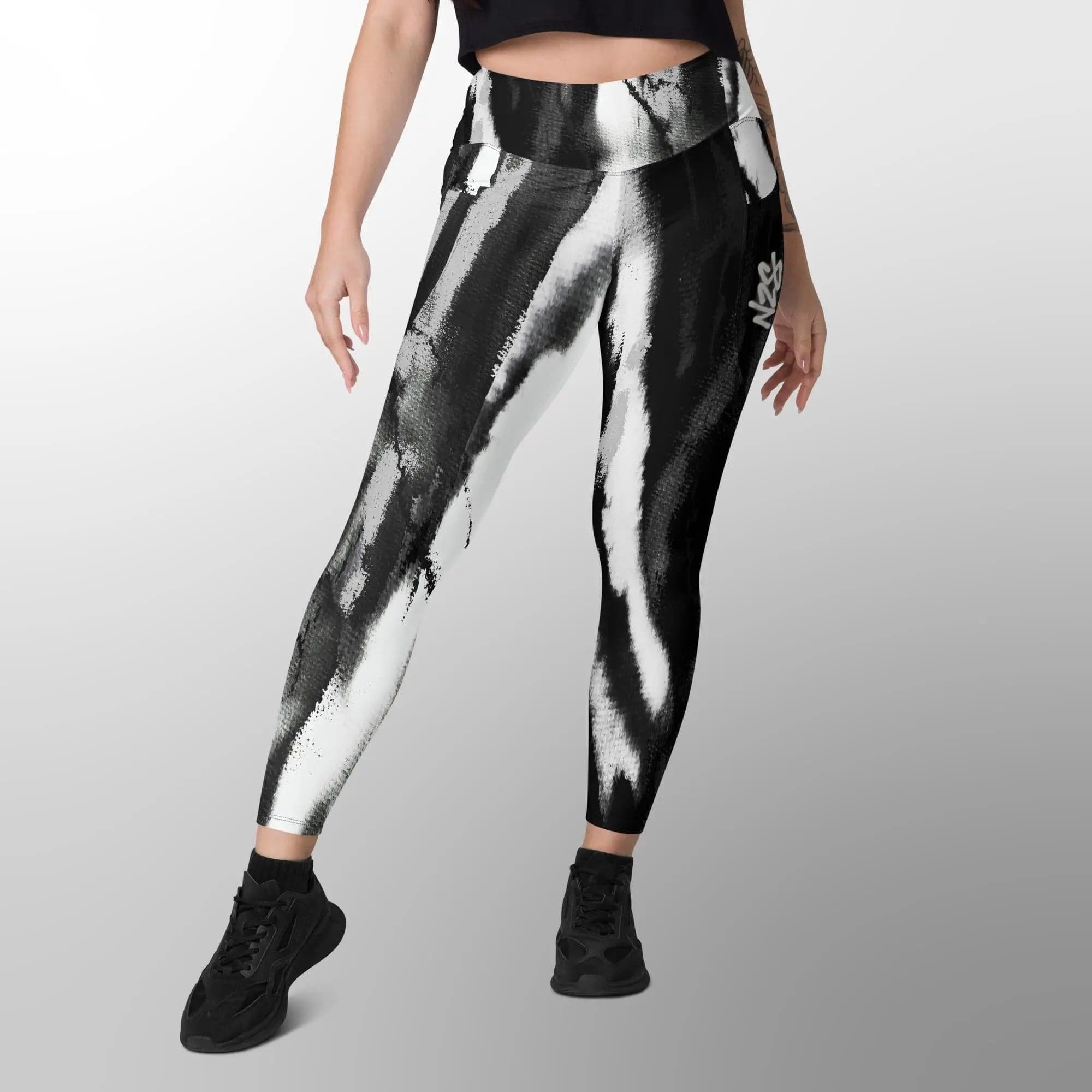 N.2.S art studio Leggings avec poches Splash
