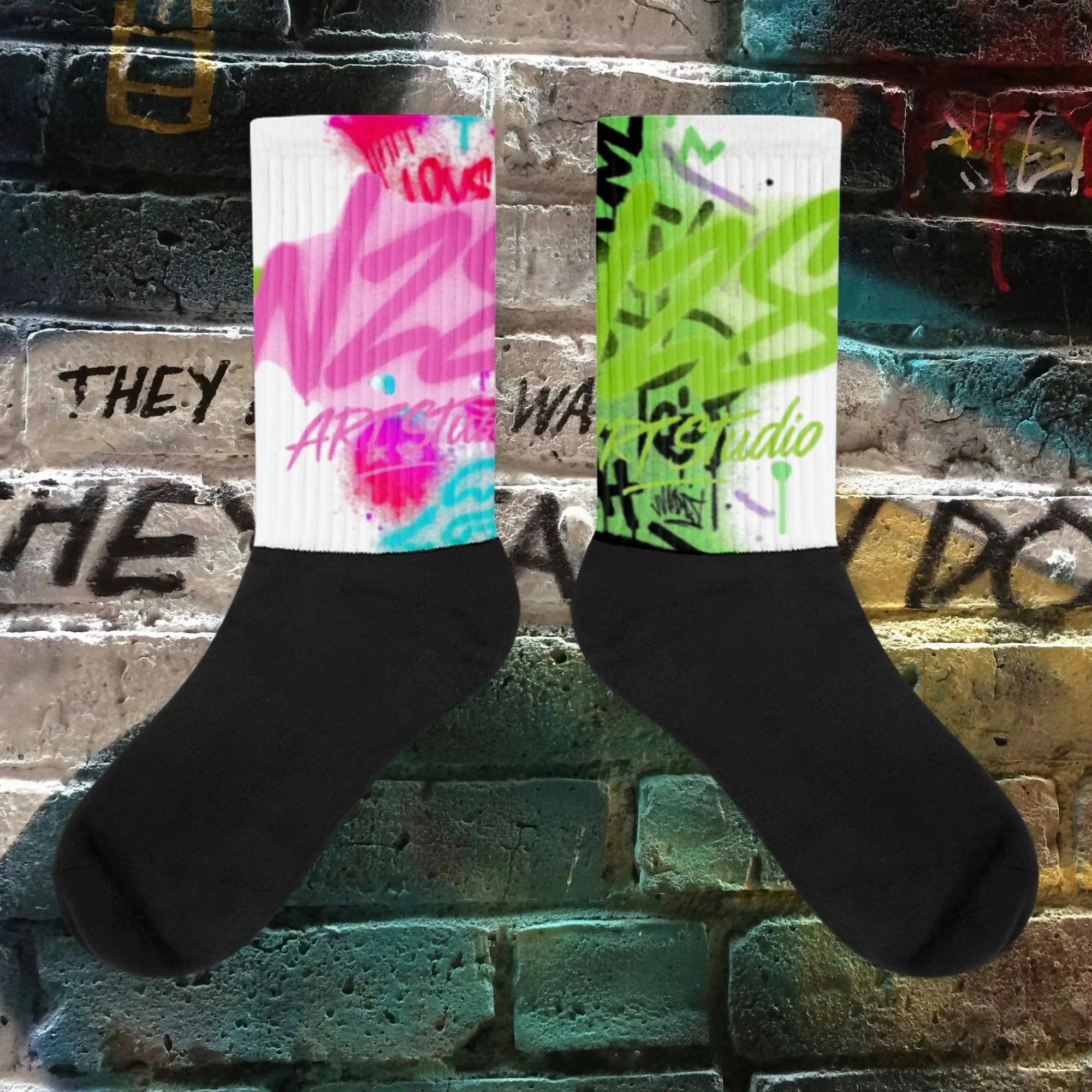 N.2.S art studio M Chaussettes Graff
