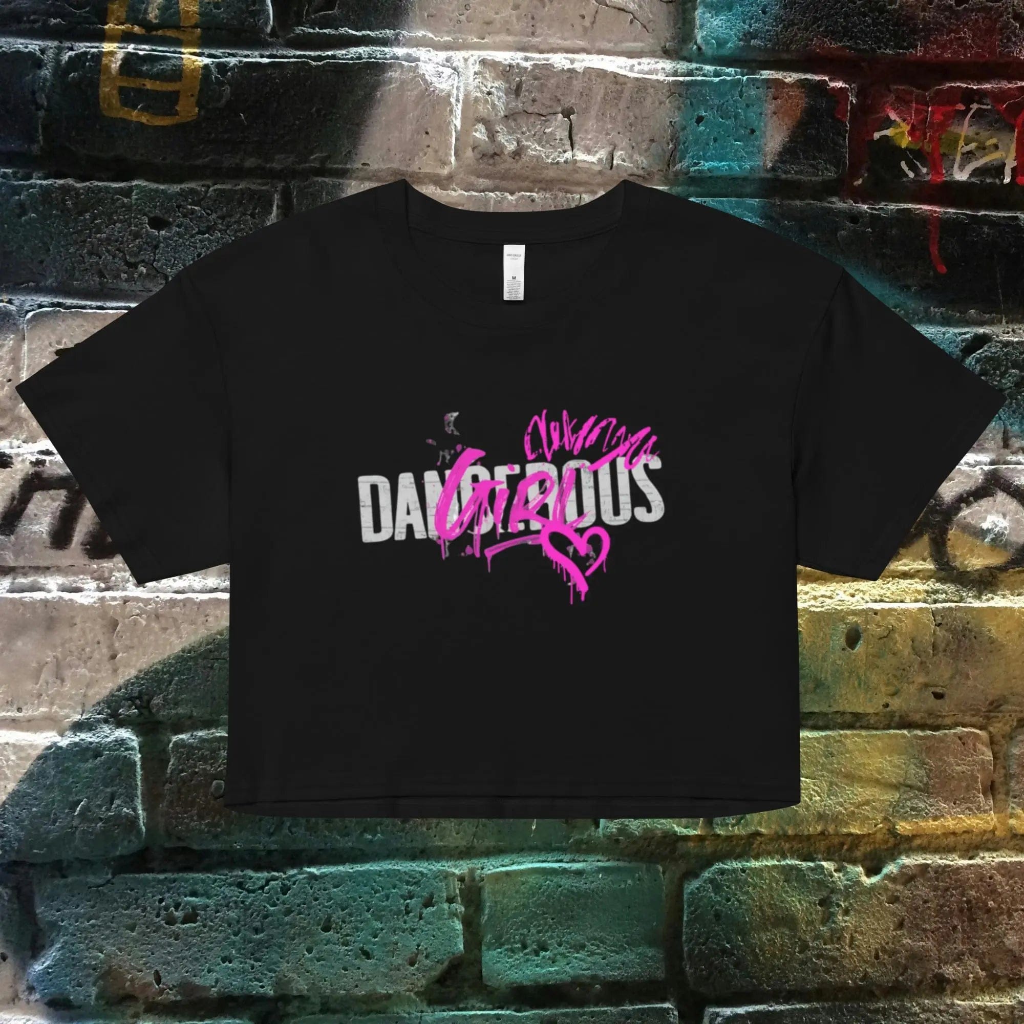 N.2.S art studio Noir / XS Crop top Dangerous