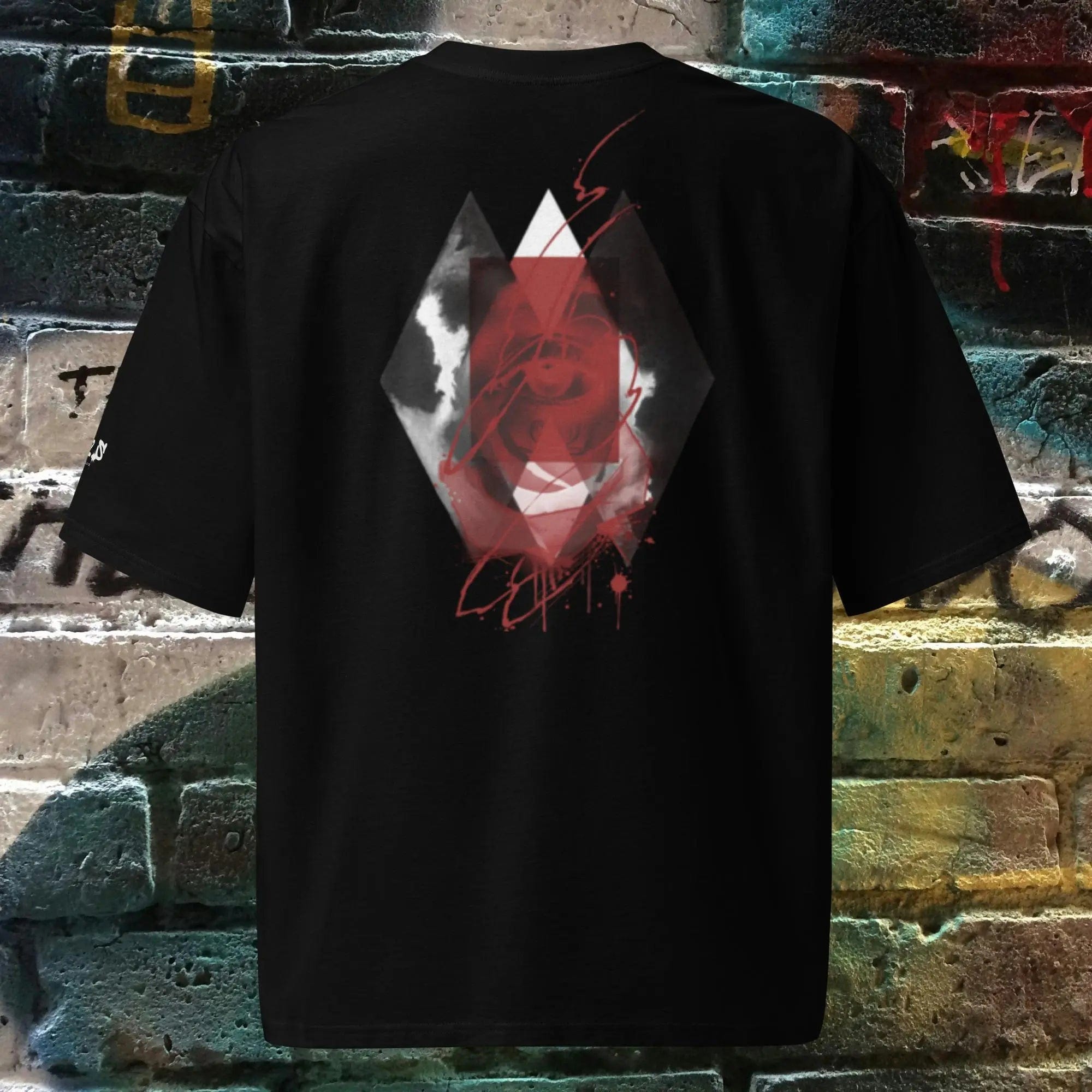 N.2.S art studio S T-shirt oversize Eyes