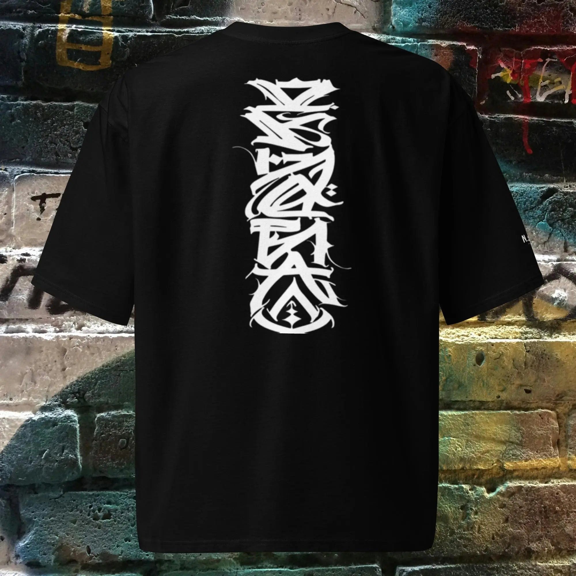 N.2.S art studio S T-shirt oversize Glitsh
