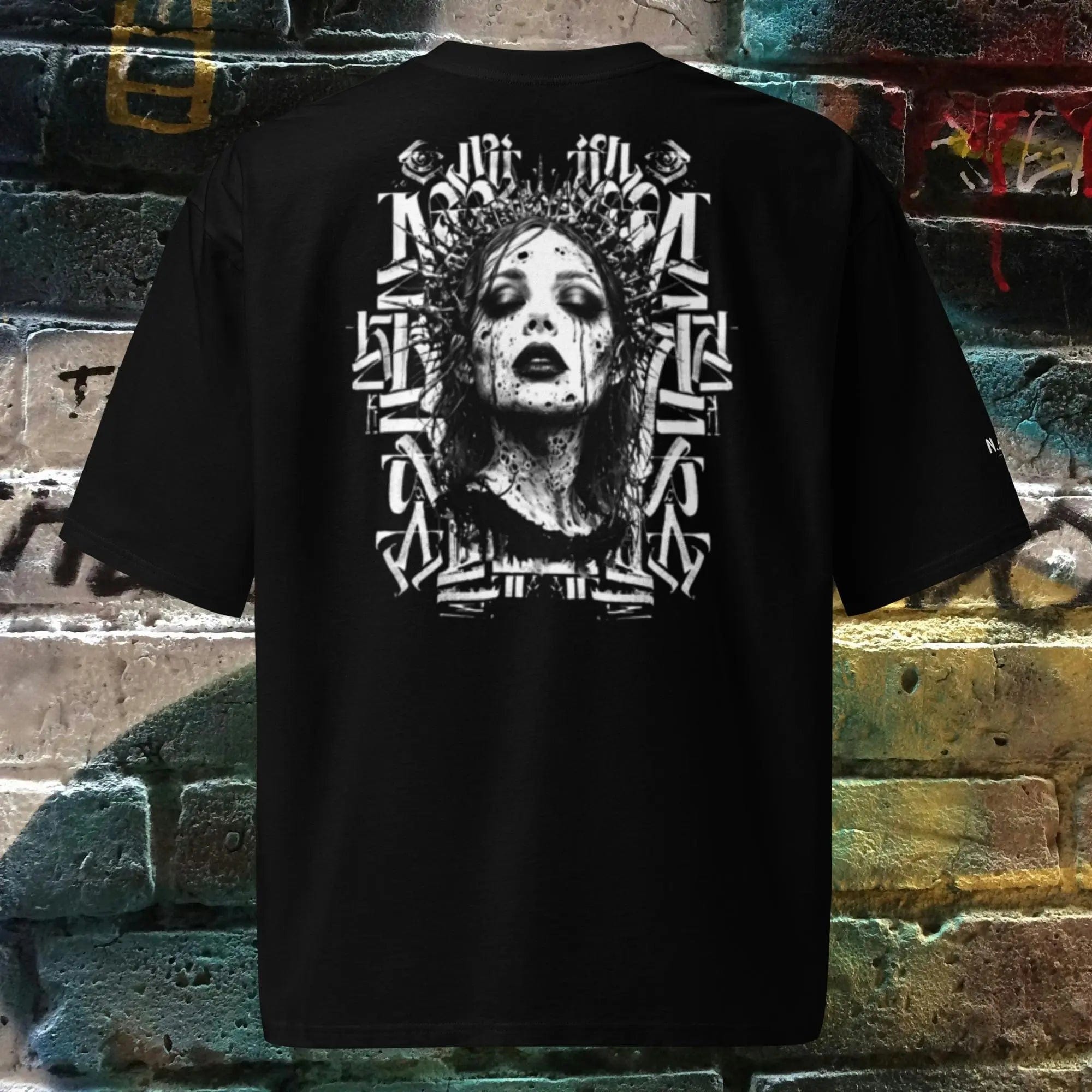 N.2.S art studio S T-shirt oversize Queen