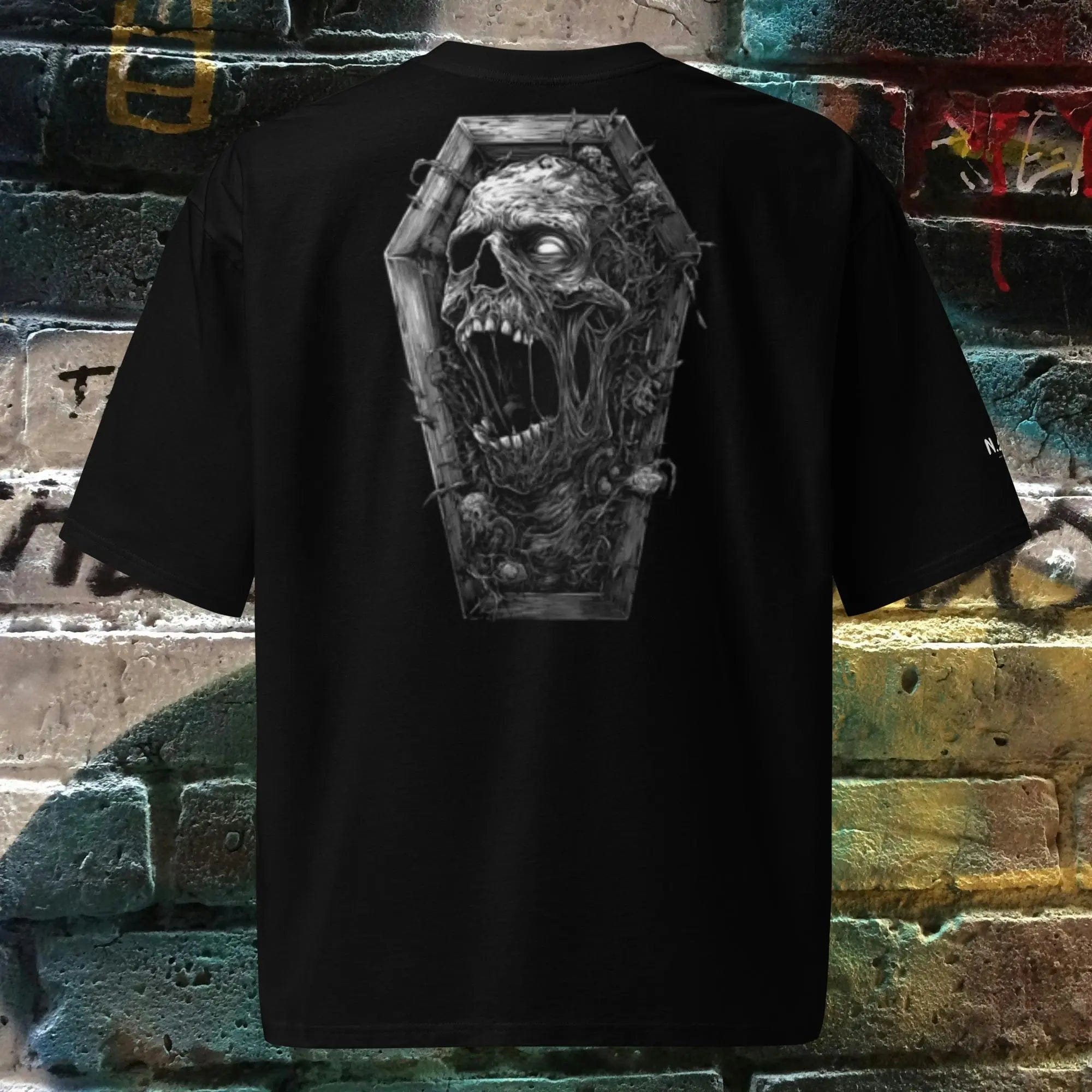 N.2.S art studio S T-shirt oversize Zombie