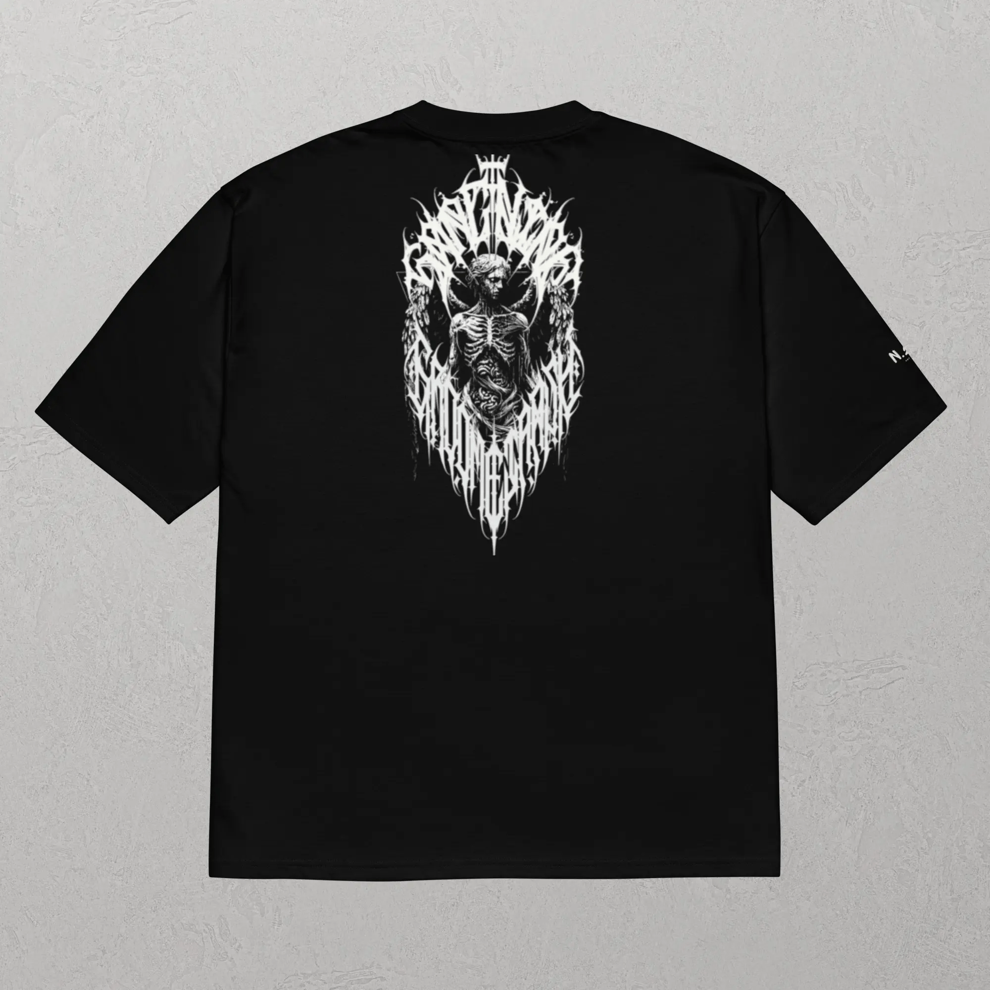 N.2.S art studio S T-shirt oversized Angel