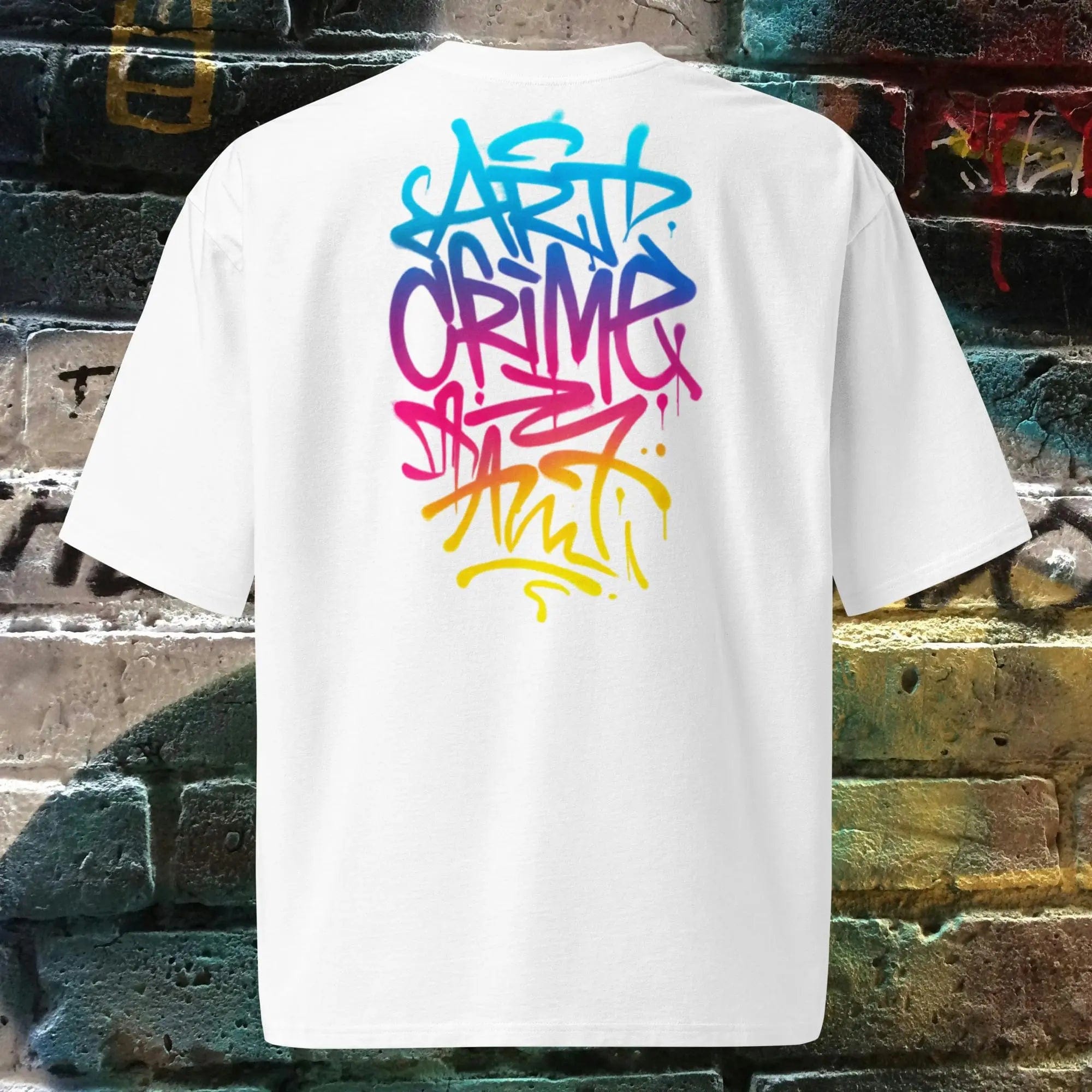N.2.S art studio S T-shirt oversized Crime