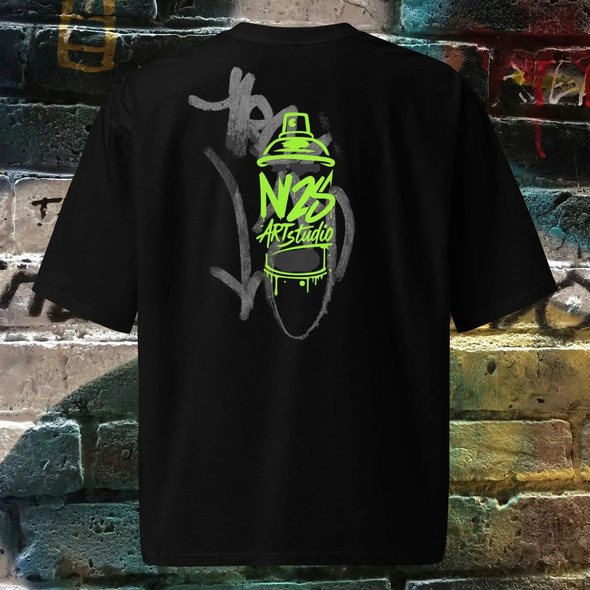 N.2.S art studio S T-shirt oversized Night Pulse