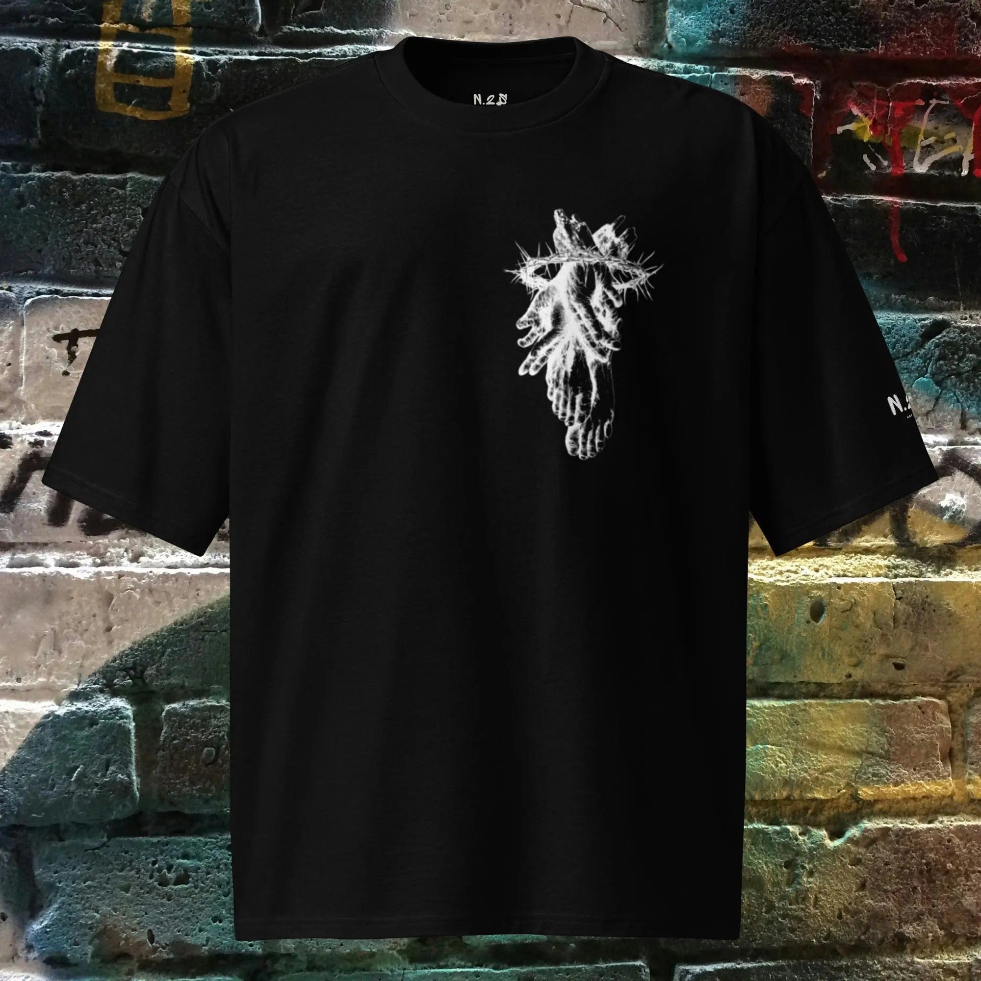 N.2.S art studio T-shirt  oversize Chaos