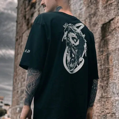 N.2.S art studio T-shirt  oversize Chaos