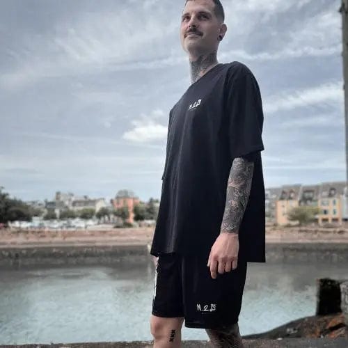 N.2.S art studio T-shirt oversize Graff