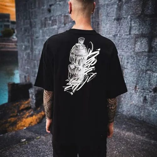 N.2.S art studio T-shirt oversize Graff