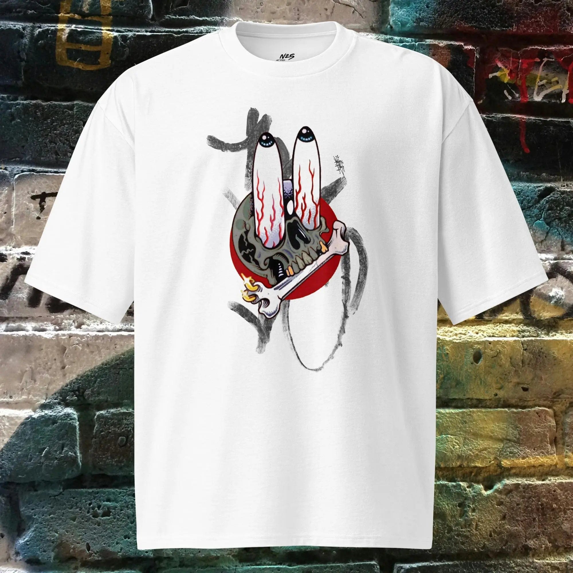 N.2.S art studio T-shirt oversize Parasite