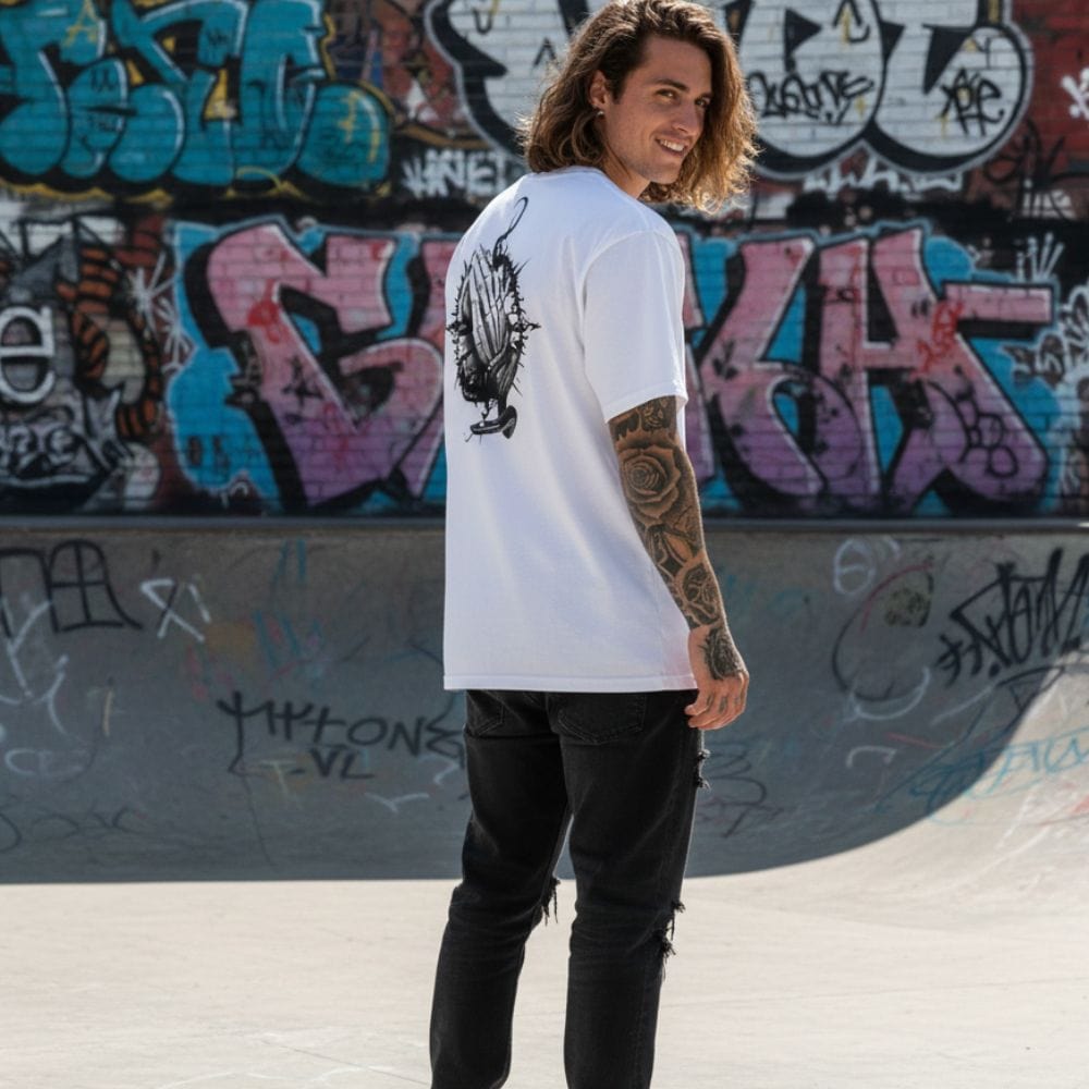 N.2.S art studio T-shirt oversize Priest