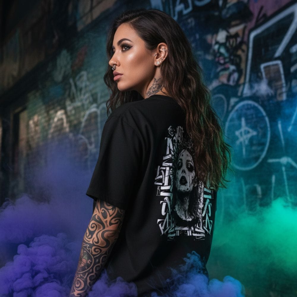 N.2.S art studio T-shirt oversize Queen