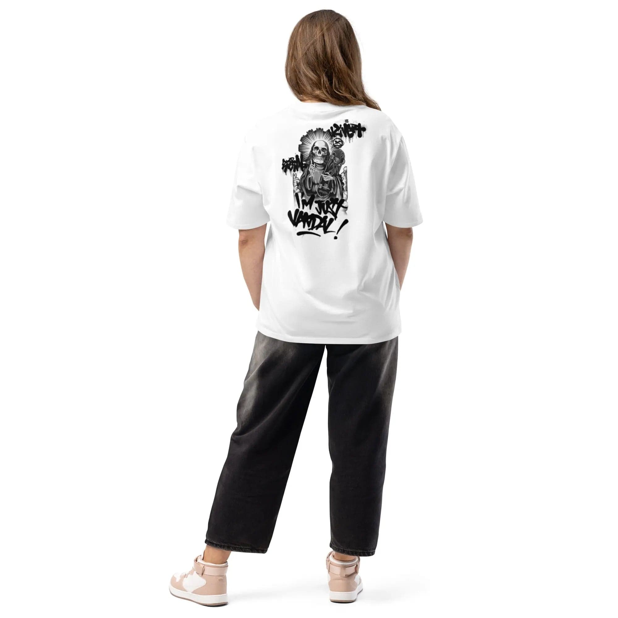 N.2.S art studio T-shirt oversize Rider
