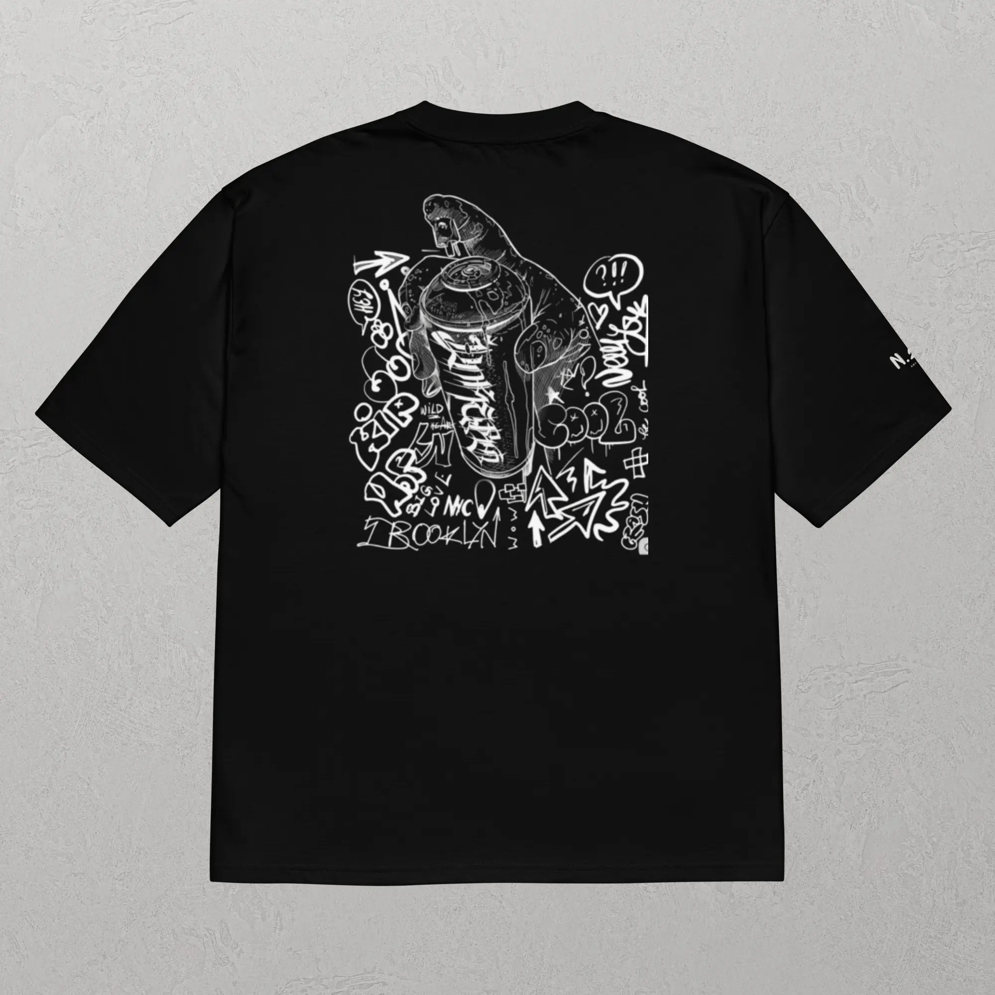N.2.S art studio t-shirt oversize Street